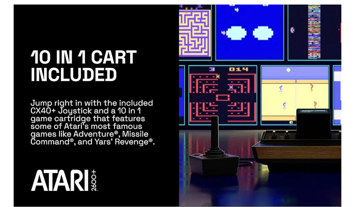 The Classic Atari Game Console