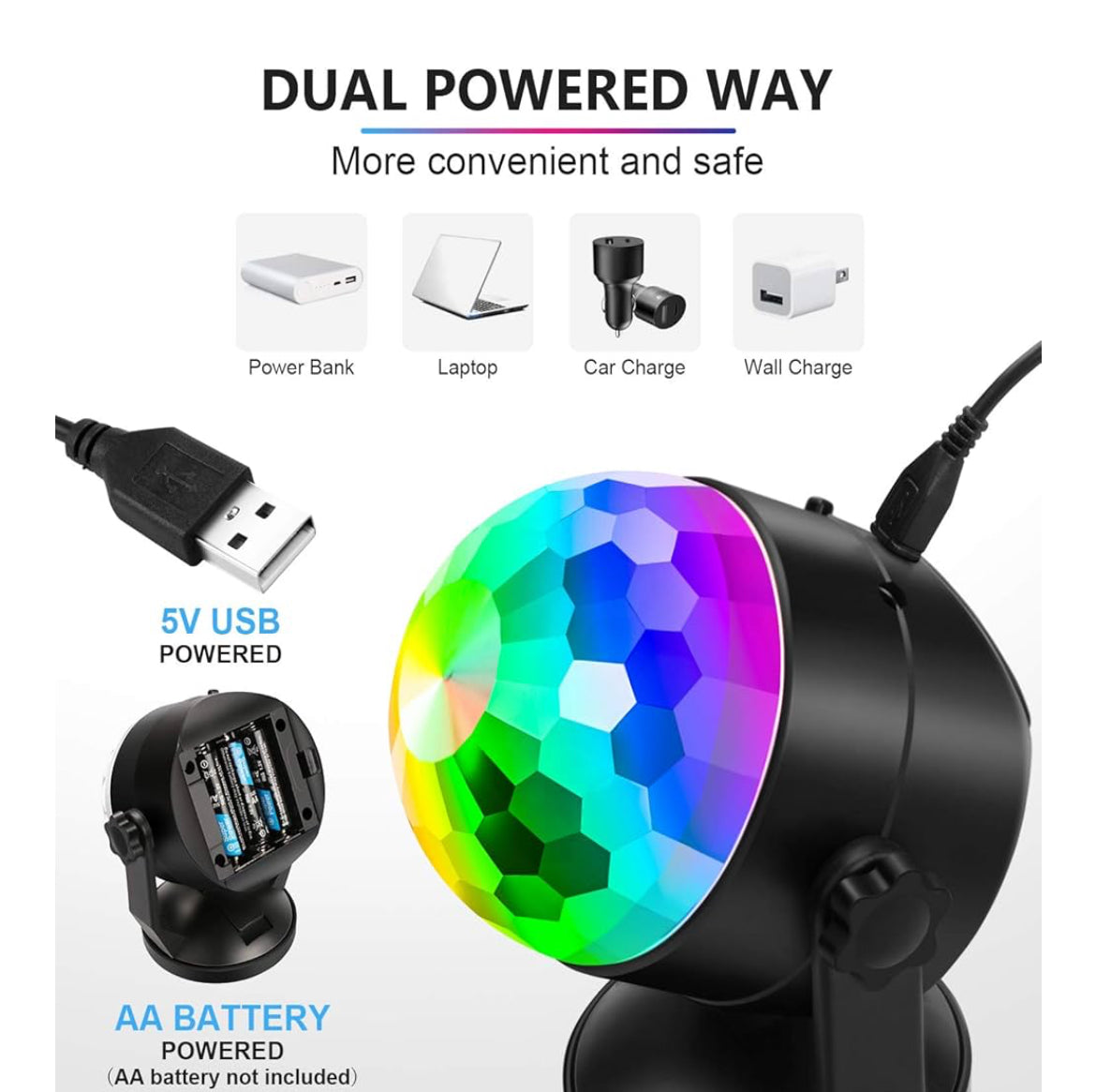 Disco Lights (battery powered)