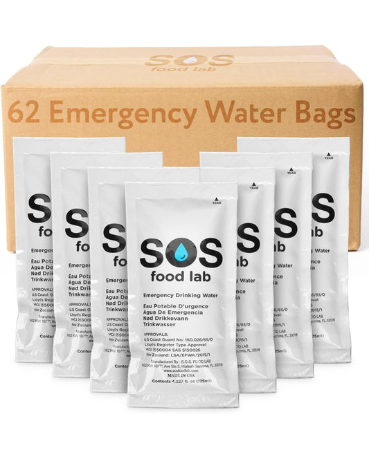 Emergency Water Pouches