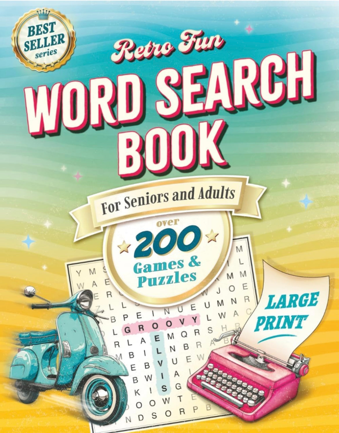 Word Search Retro Style