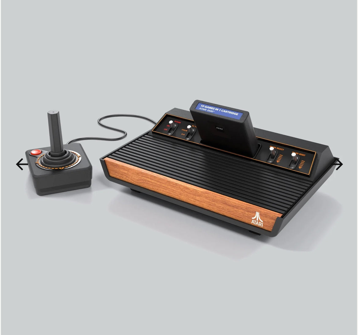 The Classic Atari Game Console